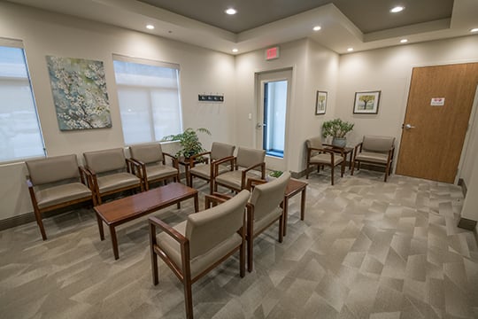 Additional photo of the office waiting room