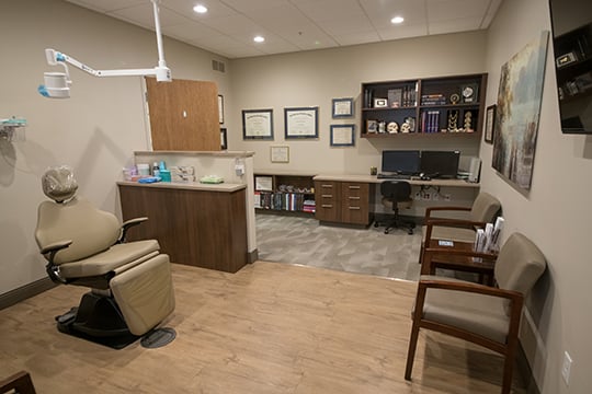 Additional view of patient room
